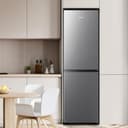 Hisense RB327N4ADD Kühl-Gefrier-Kombination, EEK D, Total NoFrost, wechselbarer Türanschlag, Flaschengitter, 171 Liter Kühlteil, 85 Liter Gefrierteil, Inox Look - 15