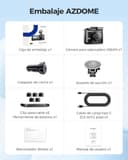 AZDOME GS63H Dashcam Cámara de Coche 4K 2160P con WiFi y GPS Grabadora Ultra HD Dash CAM de Gran Ángulo 170° con G-Sensor,Modo de Estacionamiento,Detección de Movimiento, Súper Visión Nocturna - 7