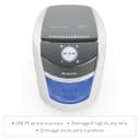 Leitz IQ OptiMax Distruggi documenti Small Office 350 P5 taglio micro, Tecnologia di rotazione del cestino, Capacità aumentata del 33%, 350 fogli A4 (22l), Distrugge 10-8 fogli, Autonomia di 20 Minuti - 5