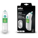 Braun ThermoScan 6 Ear thermometer - Colour-coded Digital Display - ExacTemp Stability Indicator - Baby and infant friendly- #1 Brand among doctors-Packaging may vary - 1