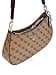 GUESS Noelle II Shoulder Bag, Latte logo / brown, Unit size - 5