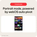 LG SMART Monitor 32U850SA-W, 4K UHD IPS 32 inch, 60Hz, 5ms GtG, HDR10, Wi-Fi, Bluetooth, Airplay, webOS smart apps with remote, Webcam, Built-in speakers, HDMI, USB-C (90W PD), White - 7