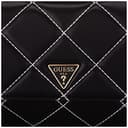 GUESS Women's Cessily Convertible Crossbody Flap, Black Multi, One Size - 3