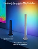 Govee RGBIC Barras de Luz, 38cm con Dobles Perlas y WiFi - con Múltiples Opciones de Colocación Adecuadas para TV de 45-70 Pulgadas, Funcionan con Alexa y Google Assistant, Color Blanco - 7