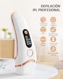 Haarlosy Depiladora Luz Pulsada, Depiladora Láser Definitive-999,999 Flashes, 2 Modos 9 Niveles Energía IPL Depilación para Axilas, Cuerpos, Hombres, Mujeres, Salón en Casa, LCN1208 - 5
