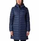 Columbia Lake 22 Down Long Hooded Jacket, Chaqueta De Plumas Acolchada Con Capucha para Mujer, Nocturnal, Talla S - 1