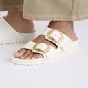 Birkenstock 39 Arizona Big Buckle Eva Eva Eggshell Narrow - 8