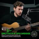 FDUCE SL40+ Microfono dinamico, kit microfono USB/XLR per podcasting, giochi e streaming, uscita cuffie integrata, pulsante mute, pulsante guadagno - 5