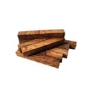 Quadrello grezzo in legno d'ulivo per la tornitura di penne, 10 pezzi - 1