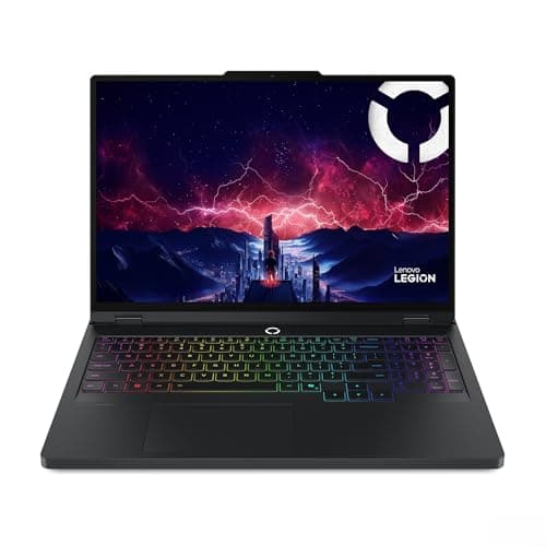 Lenovo Legion Pro 5 16ADR10 Gaming AI, Laptop AI da 16", WQXGA 165 Hz, Display OLED NVIDIA GeForce RTX 5060, AMD Ryzen 7, 32 GB RAM, SSD da 1TB, Win11, QWERTZ, Eclipse Black, 3 mesi di GamePass