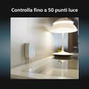 Philips Hue White and Color Ambiance Lampadina Smart 2 Pezzi, Attacco E27 Hue Bridge, Centro di Controllo del Sistema Hue - 6