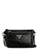 GUESS Women's Noelle II Double Pouch Crossbody Shoulder Bag, black, Unit size - 1