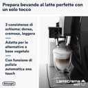 De'Longhi Dinamica Plus ECAM382.70.B, Macchina Automatica per Caffè in Chicchi, Macchina Cappuccino con Tecnologia LatteCrema, Macchina Espresso con 18 Ricette, Schermo TFT 3,5", 1450W, Nero - 4