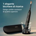 Philips Sonicare DiamondClean Smart 9400 spazzolino elettrico, spazzolino sonico con app, sensore di pressione, 4 modalità di spazzolamento e 3 livelli di intensità, nero, modello HX9918/89 - 9
