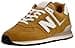 New Balance Unisex-Adult 574 V2 Sneaker, Desert Clay/Sea Salt, 9.5 Wide Women/8 Men - 1