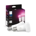 Philips Hue White & Color Ambiance Starter Kit 2 Lampadine Smart, Attacco E27, Luce Bianca e Colorata Dimmerabili, 9W, Hue Bridge incluso, Controllo Vocale - 4