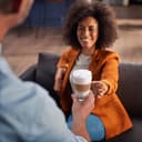 Philips Serie 5400 Kaffeevollautomat - LatteGo, 12 Getränke, Milchaufschäumer, Touchscreen, 4 Profile, Chrom-Finish (EP5447/90) - 8