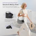 COMITOK MOCA iPhone 17 Pro Camera Grip No Need App for iOS26, Compatible iOS17 and iOS18, Fun Shot Magnetic Grip for Phone Native Camera with Anti-Drop Detachable Remote and Convenient Keychain Hook - 6