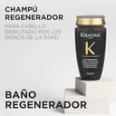 Kérastase Chronologiste Bain Régénérant, Champú Regenerador para Cabello Debilitado por Signos del Envejecimiento, Revitaliza y Protege la Fibra, Enriquecido con Ácido Hiaurónico y Abyssine, 500 ml - 2