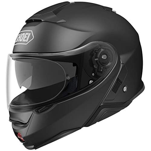 Shoei Casco Convertibile Flip-Up Moto Neotec 2 Plain Matt Nero (Xxl, Nero)