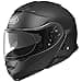 Shoei Casco Convertibile Flip-Up Moto Neotec 2 Plain Matt Nero (Xxl, Nero) - 1