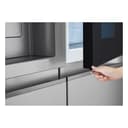LG Side by Side GSXE81PYBD mit Wassertank, Total No Frost, InstaView, 91,3 cm breit, silber - 7
