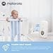 Motorola Nursery Baby Monitor AM24 - Audio Only with High Sensitive Microphone - Parent Unit with 300M Range, Room Temperature Monitoring and LED Sound Indication - White - 5