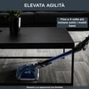 Rowenta X-Force 12.60 Aqua, Aspirapolvere senza fili, Aspira e Lava in una sola Passata, 45 min di Autonomia, Tecnologia Flex, Display di Controllo Digitale, Ultraleggero, Blu, RH98C8 - 6