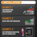 Supply Guy 580XXL 581XXL Druckerpatronen kompatibel mit Canon PGI-580 CLI-581 Patronen passend für Pixma TS705 TS705a TS6350 TS6350a TS6351 TS6351a TS6300 TR8550 TS9550 Multipack 15 Tintenpatronen - 4