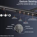 EYOCEAN Schreibtischlampe LED, 24W 80CM Tischlampe mit Gestensteuerung, Dimmbare Tageslichtlampe Augenschutz Monitor Lampe für Arbieter in Büro Leser Architekenden Schneider - 4