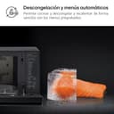 LG MJ3965BPS - Horno Microondas, 4 en 1, con Display Digital, de 39 Litros y 1100 W, Función Smart Inverter y EasyClean, Cocina Más Rápido, Mantiene Sabor, Color Negro - 4