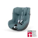 CYBEX Gold Kinder-Autositz Sirona G i-Size Plus, Ohne Base, Ab ca. 3 Monaten bis 4 Jahre, Max. 19 kg, 61 - 105 cm (Ab Geburt / 40 cm mit Neugeboreneneinlage), Stormy Blue - 2