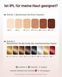 Haarlosy IPL Geräte Haarentfernung mit Kühlfunktion, 999,900 Lichtimpulse, 5 Energiestufen Schmerzfreie IPL Haarentfernung Laser Hair Removal für Frauen, Männer, Intimbereich, Körper und Beine - Rose - 8