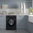 Samsung WW10FG5U34ABEG Waschmaschine, 10 kg, EEK: A, AI Energy Mode, AI Ecobubble, SuperSpeed 39 Min., Mikroplastikprogramm, WiFi, Schwarz - 3