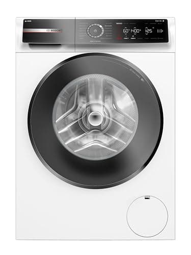 Bosch WGB244A40 Series 8 Front Loading Washing Machine 9 kg, 1400 rpm, Made in Germany, Speed Perfect, i-DOS with Detergent Scan, Iron Assist - Reduces Wrinkles, Mini Load, Home Connect, White