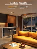 Govee Bombilla Inteligente GU10, Bombilla LED GU10 WiFi RGBWW Compatible con Matter, Alexa y Google Home, Lampara LED 400LM 16 Millones de Colores Regulable Sincronización de Música, Paquete de 4 - 3