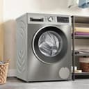 Bosch - Lavatrice, installazione gratuita, Serie 6, 10 kg, Programma veloce, silenzioso, acciaio inossidabile, WGG256ZAES - 7