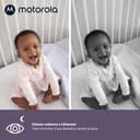 Motorola Nursery VM85 Connect Baby monitor con telecamera – Wi-Fi e app mobile, display da 5", visione notturna, panoramica/inclinazione, conversazione bidirezionale, ninne nanne - 7