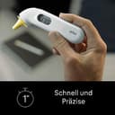 Braun ThermoScan 3 Ohrthermometer | Schnelle 1-Sekunden-Messung | Akustische Fieberanzeige | Digitaldisplay | Baby- und kleinkindfreundlich | Die #1 Marke bei Ärzten(1) | IRT3030WE - 3
