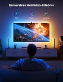 Govee TV Hintergrundbeleuchtung 3 Lite Kit für 55-65 Inch TVs, 3.6m RGBICW WiFi LED Strip mit Kamera und 15 Zoll Smart Light Bar mit 4 Farben in 1 Lampenperle, Funktioniert mit Alexa & Google Home - 2