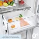 Candy City Fresco 300 CNCQ2T518EW, Frigorífico Combi, 280L, Ancho 55cm, Altura 182cm, Total No Frost Circle+, Cajón Verdulero, Control Interno Digital, Iluminación LED, Puerta Reversible, 37DB, Blanco - 6