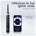Oral-B Spazzolino Elettrico Ricaricabile iO 5N Nero, 1 Spazzolino Elettrico, 1 Testina, Pochette, io 5 Per Una Pulizia Denti Efficace, Sensore di Pressione, Gengive Protette - 8