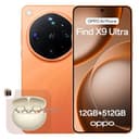 OPPO Find X9 Ultra 5G Unlocked Smartphone, Duale Hasselblad 200MP Kameras, 10x Ultra-Sensing Optical-Zoom, 8K Video, 7050mAh, 144Hz 2K Display, Snapdragon 8 Elite Gen 5, Canyon Orange(mit Enco Clip2) - 1