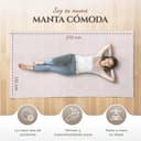 yanopurna Coperta in Cashmere - Coperta per divano intrecciata a Mano in 100% Lana di Cashmere - 135 x 270 cm Coperta morbida e accogliente per divano e sedia - Prodotta in Nepal (Gris Claro) - 2