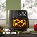 Philips Airfryer 5000 Series Heißluftfritteuse XXL, 7,2L (1,4Kg), 16-in-1 Airfryer, Wifi Verbunden, 90% Weniger Fett Mit Rapid Air Technologie, Rezepte-App (HD9285/90) - 3