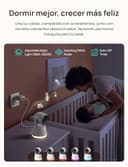 Dr.Care LumiView Plus Monitor Bebé WiFi con Clip – Pantalla 5.5", Cámara 2K, Modo Privacidad, Batería 5000mAh, Luz RGB, Alertas Llanto y Movimiento (1 Cámara + 1 Monitor + 1 Soporte Clip) - 5