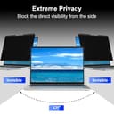 LUSA DESIGN 15 Inch Magnetic Privacy Screen for Surface Laptop 7, Removable Anti Glare Screen Protector, Blue Light Computer Filter, Anti Spy Easy Install - 8