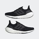 adidas Women's Ultraboost 22 Running Shoe, Black/Black/Black, 9.5 - 10