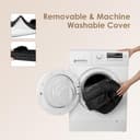 EHEYCIGA Orthopädisches Hundebett Grosse Hunde, 112x81cm, Memory Foam Hundekorb XL, Waschbar Hundesofa Wasserdicht rutschfest, Hundecouch mit Hohem Rand, Schwarz - 6