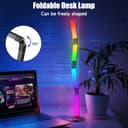 Electight Desk Lamp RGB Smart IC, 360° Foldable LED Table Lamp, 16 Million DIY Colors Bright Light, Music Sync, Dimmable,Timer Setting for Living Room, Gaming Room, Bedroom - 2